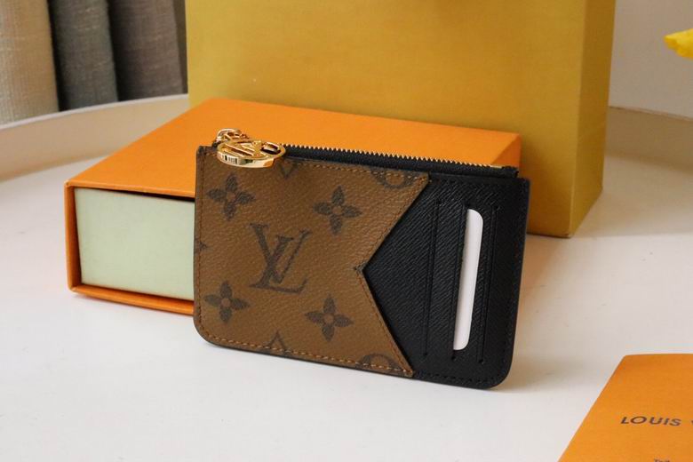 Wholesale Cheap LOUIS VUITTON Monogram Romy Card Holder Wallet for Sale