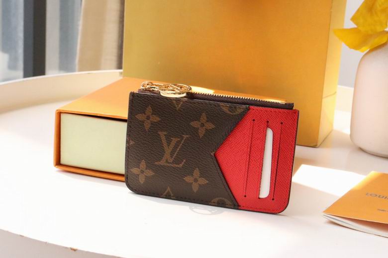 Wholesale Cheap LOUIS VUITTON Monogram Romy Card Holder Wallet for Sale