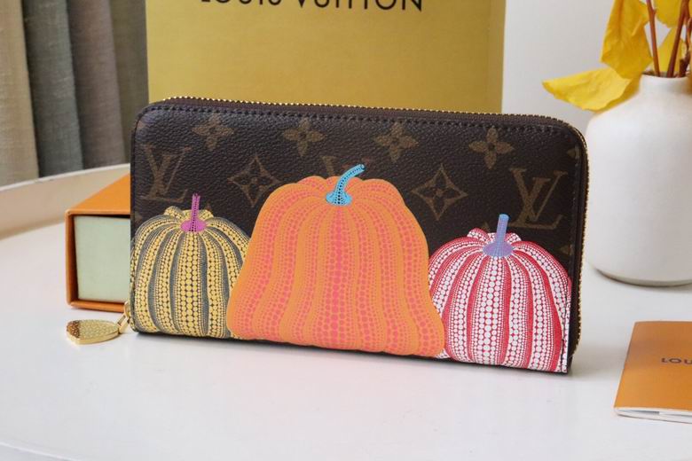 LV x YK Monogram Canvas Zippy Wallet M82106