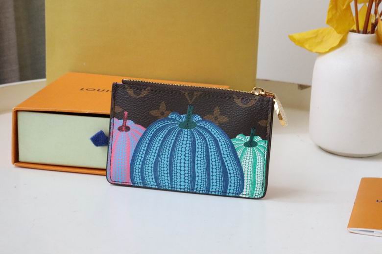 LV x YK Monogram Romy Card Holder M82110