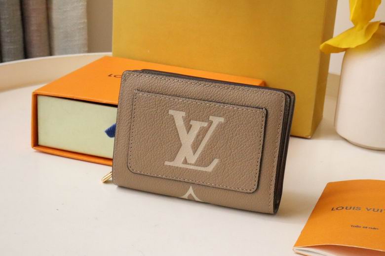 LV Monogram Empreinte Leather Women Cléa Wallet M82370