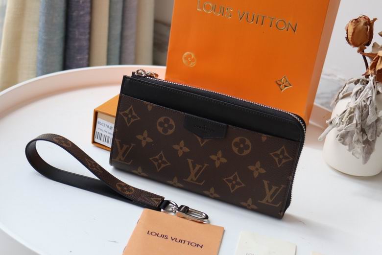 LV Monogram Canvas Zippy Dragonne Wallet