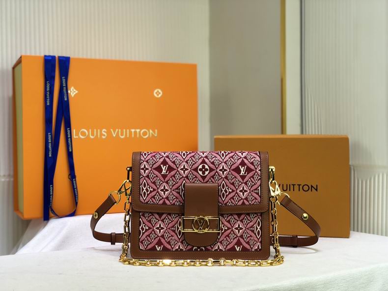 Wholesale Cheap Louis Vuitton Dauphine Chain Wallet bags for Sale