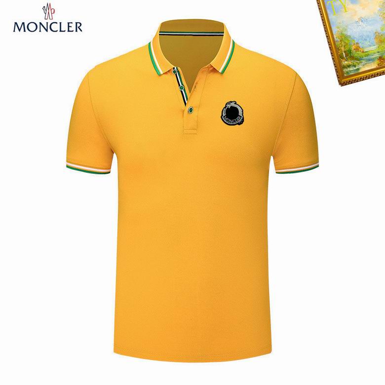 Wholesale Cheap M.oncler Short Sleeve Lapel T Shirts for Sale