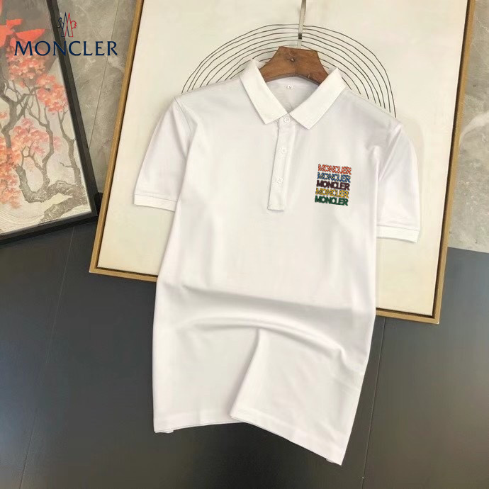 Wholesale Cheap M.oncler Short Sleeve Lapel T Shirts for Sale