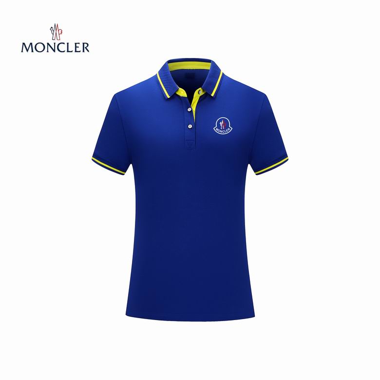 Wholesale Cheap M.oncler Short Sleeve Lapel T Shirts for Sale