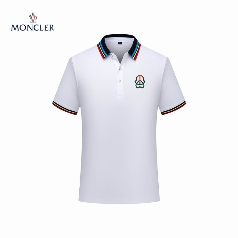 Wholesale Cheap M.oncler Short Sleeve Lapel T Shirts for Sale