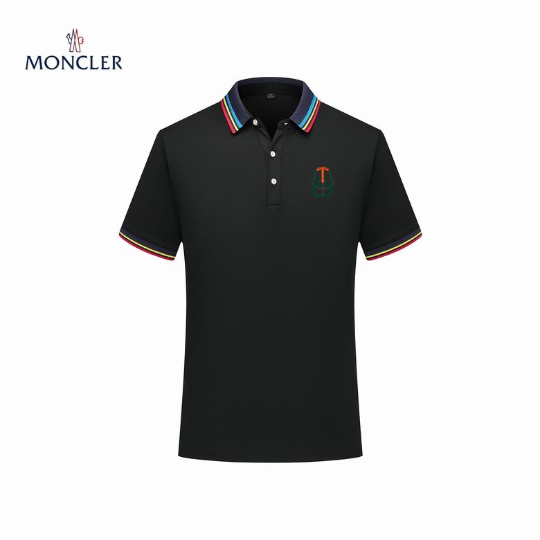 Wholesale Cheap M.oncler Short Sleeve Lapel T Shirts for Sale