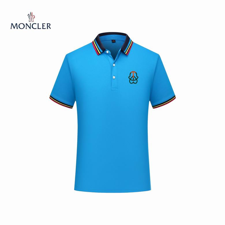 Wholesale Cheap M.oncler Short Sleeve Lapel T Shirts for Sale