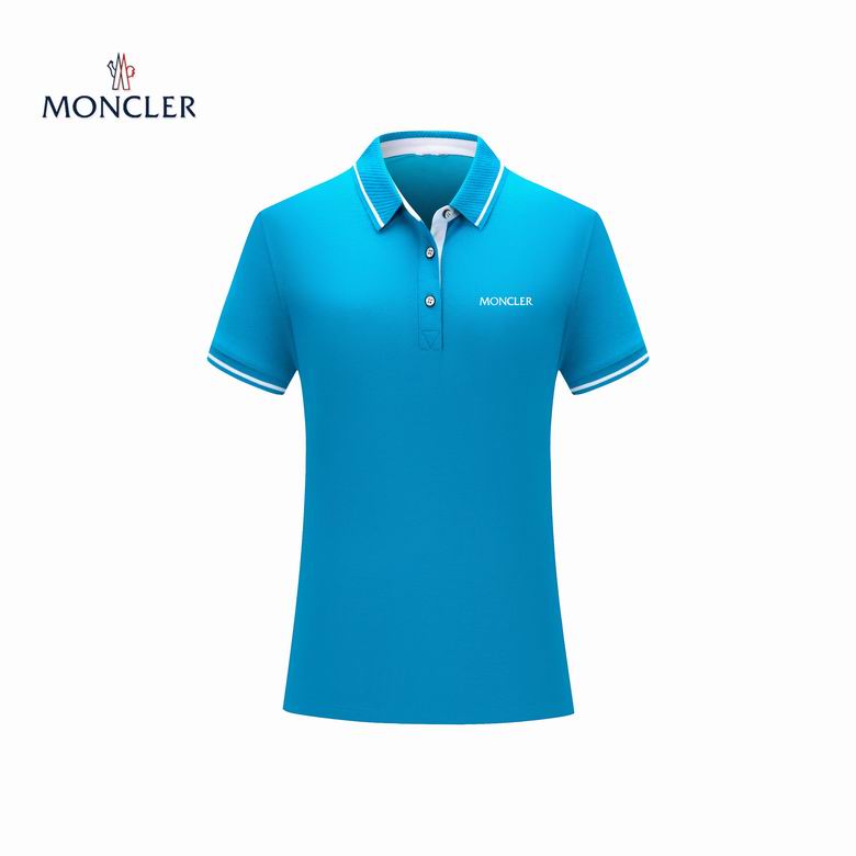 Wholesale Cheap M.oncler Short Sleeve Lapel T Shirts for Sale