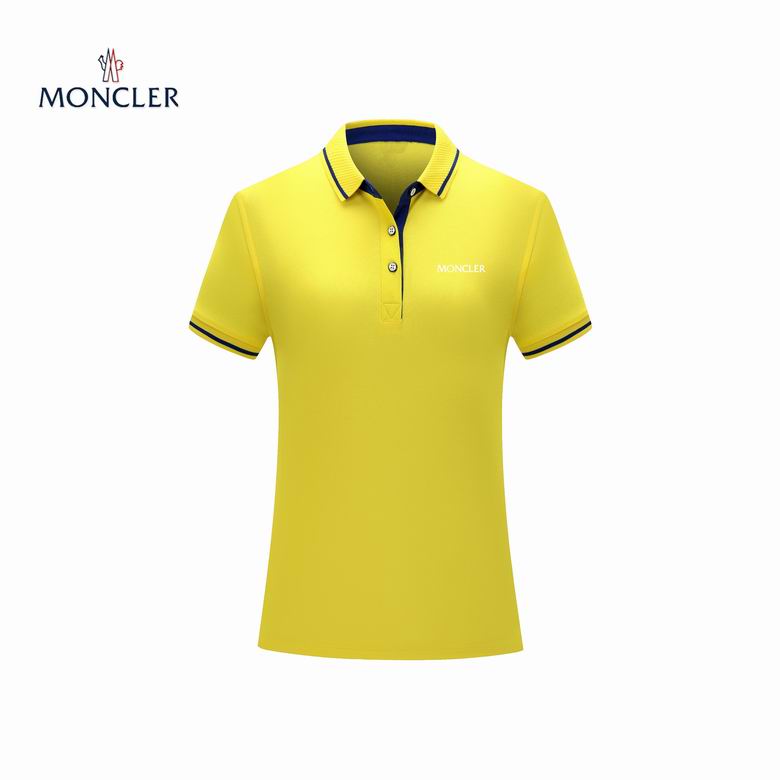 Wholesale Cheap M.oncler Short Sleeve Lapel T Shirts for Sale