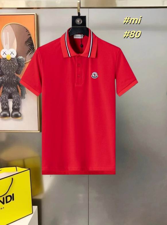 Wholesale High-quality M.oncler Short Sleeve Lapel Designer T-Shirts for sale