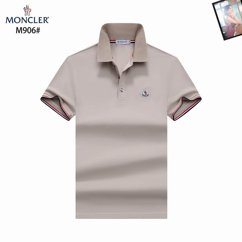 Wholesale High-quality M.oncler Short Sleeve Lapel Designer T-Shirts for sale