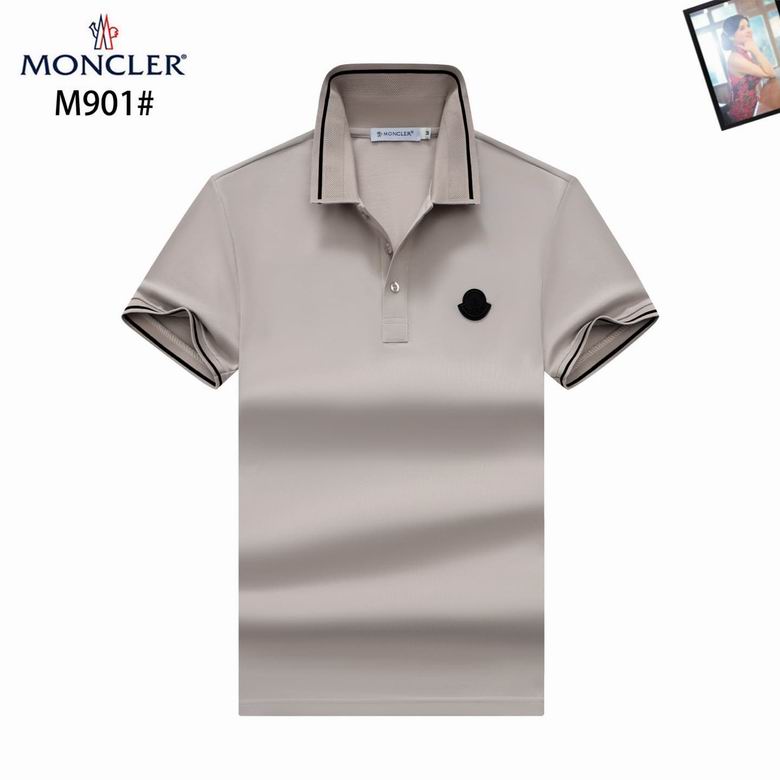 Wholesale High-quality M.oncler Short Sleeve Lapel Designer T-Shirts for sale