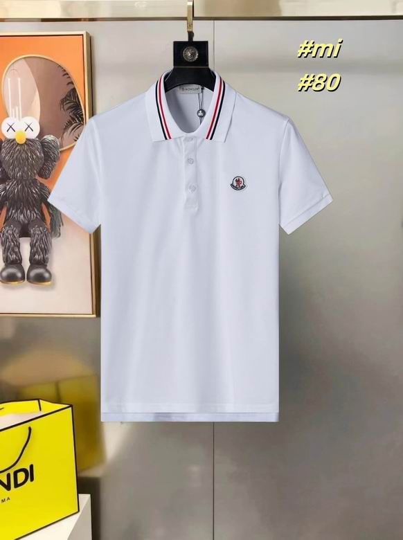 Wholesale High-quality M.oncler Short Sleeve Lapel Designer T-Shirts for sale