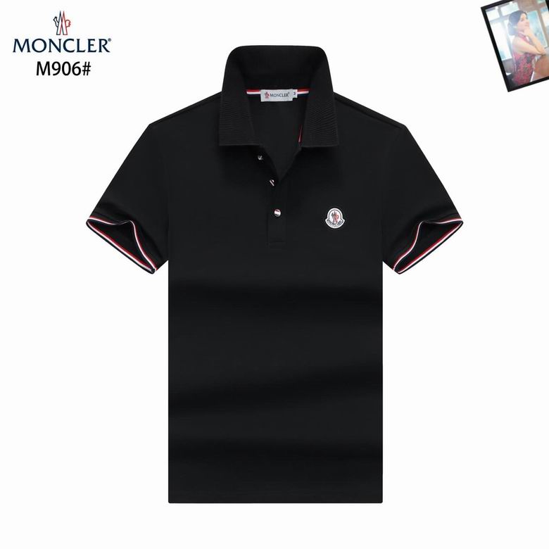 Wholesale High-quality M.oncler Short Sleeve Lapel Designer T-Shirts for sale