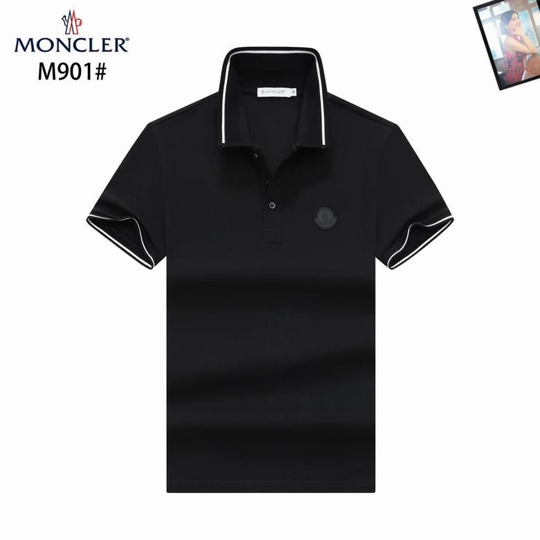 Wholesale High-quality M.oncler Short Sleeve Lapel Designer T-Shirts for sale