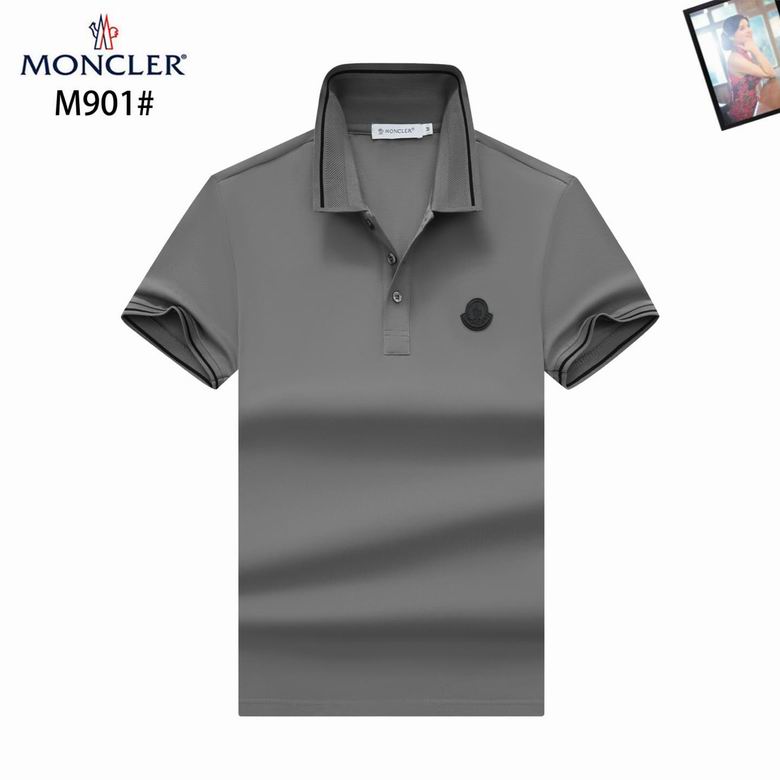 Wholesale High-quality M.oncler Short Sleeve Lapel Designer T-Shirts for sale