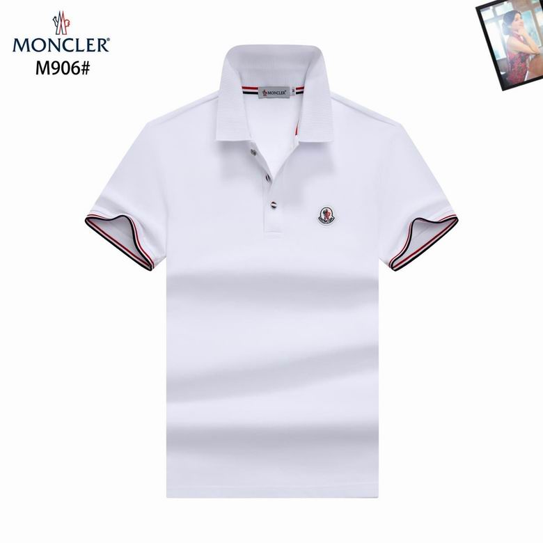 Wholesale High-quality M.oncler Short Sleeve Lapel Designer T-Shirts for sale