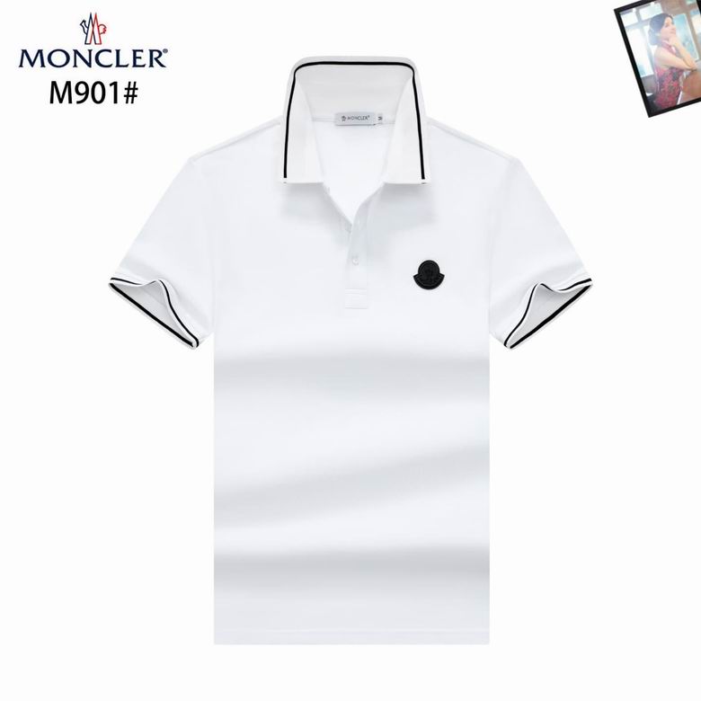 Wholesale High-quality M.oncler Short Sleeve Lapel Designer T-Shirts for sale