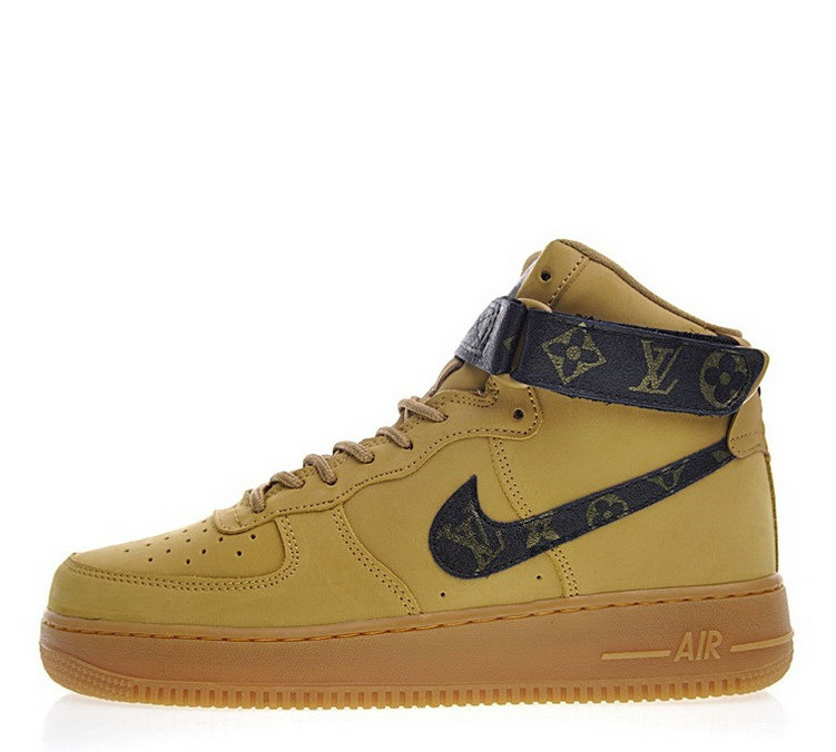 Louis vuitton x Nike Air Force 1 Mid Sneakers-123