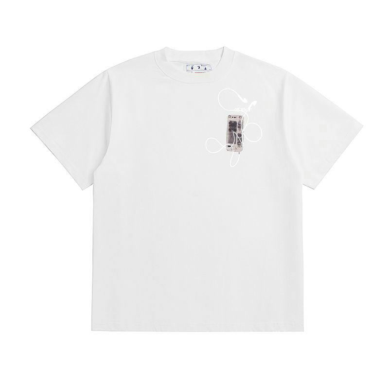 Wholesale Cheap Off White Short Sleeve Replica Designer T Shirts for Sale
