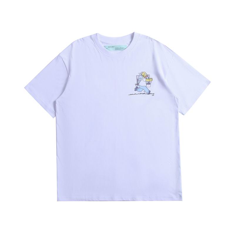 Wholesale Cheap Off White Short Sleeve Replica Designer T Shirts for Sale