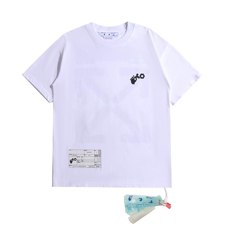 Wholesale Cheap Off White Short Sleeve Replica Designer T Shirts for Sale