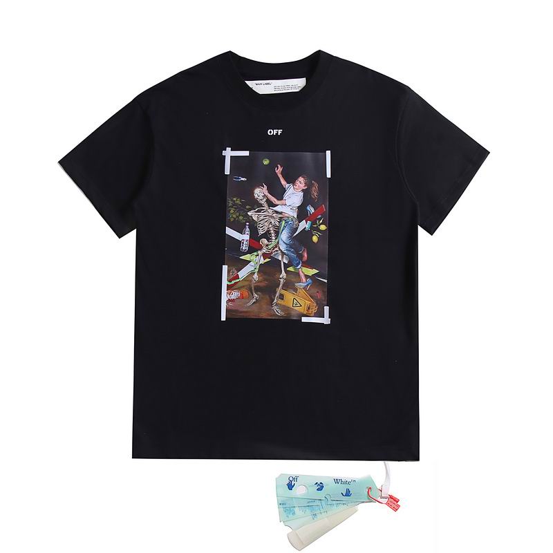 Wholesale Cheap Off White Short Sleeve Replica Designer T Shirts for Sale