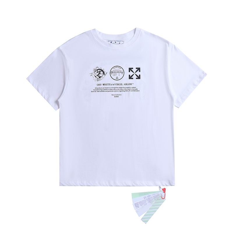 Wholesale Cheap Off White Short Sleeve Replica Designer T Shirts for Sale