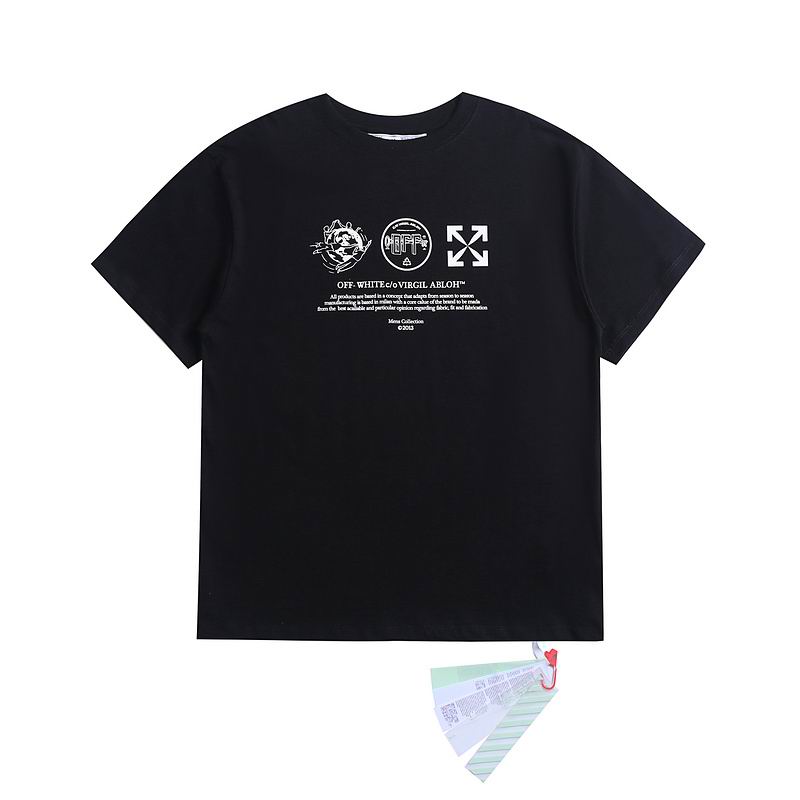 Wholesale Cheap Off White Short Sleeve Replica Designer T Shirts for Sale