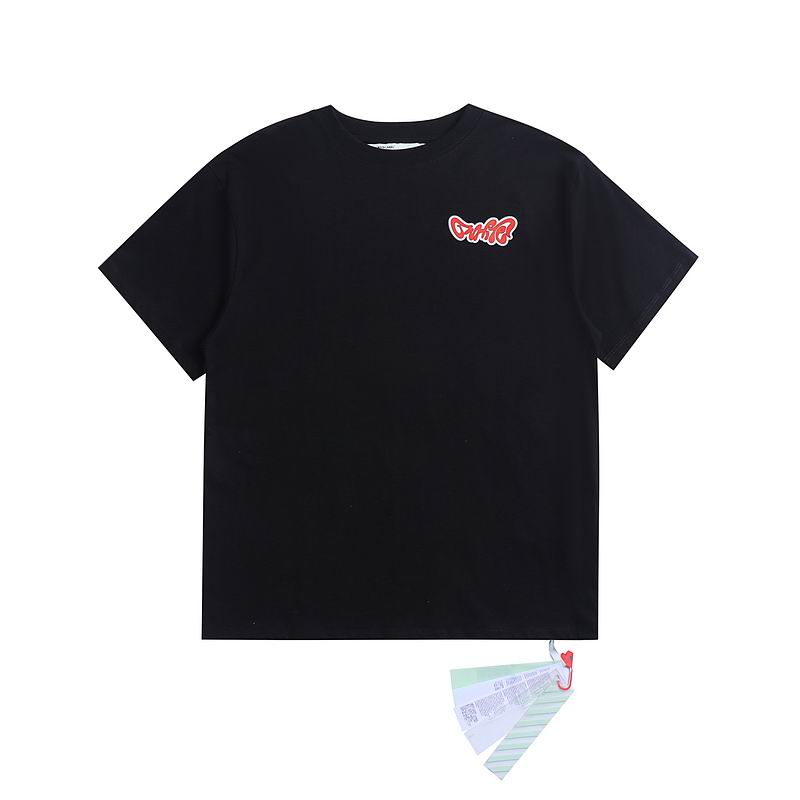 Wholesale Cheap Off White Short Sleeve Replica Designer T Shirts for Sale