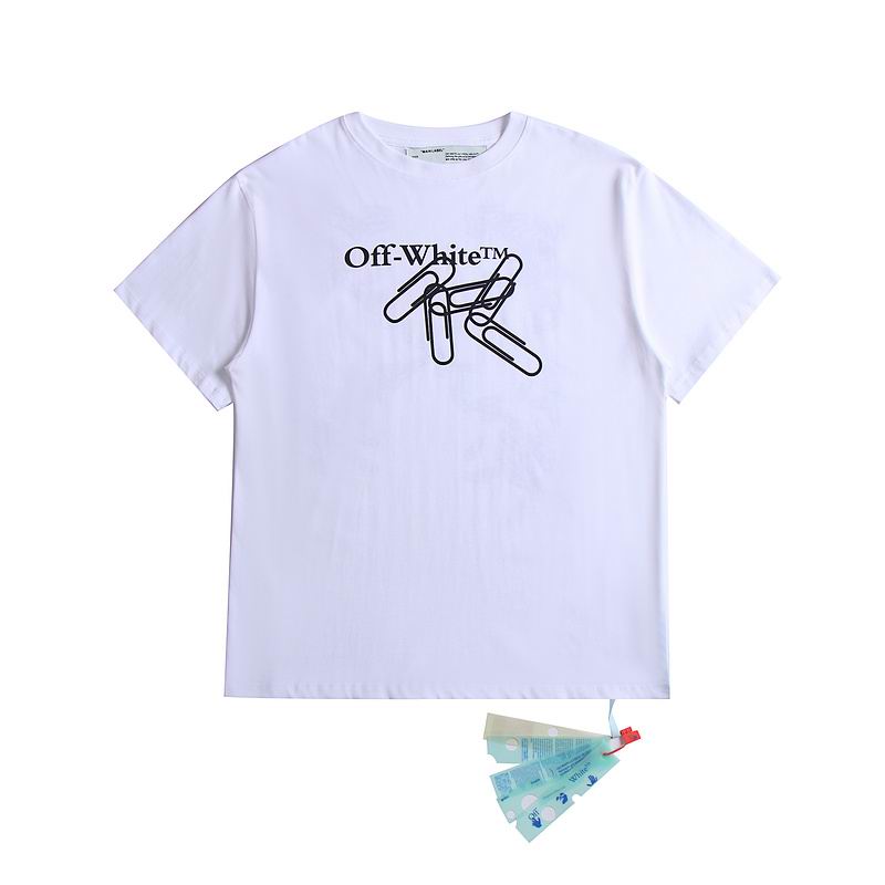 Wholesale Cheap Off White Short Sleeve Replica Designer T Shirts for Sale
