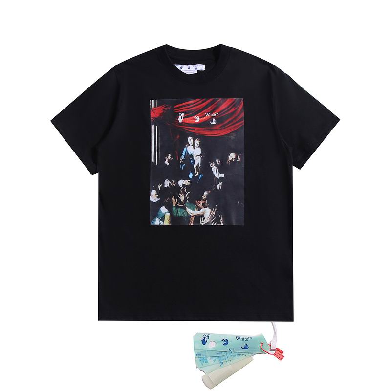 Wholesale Cheap Off White Short Sleeve Replica Designer T Shirts for Sale