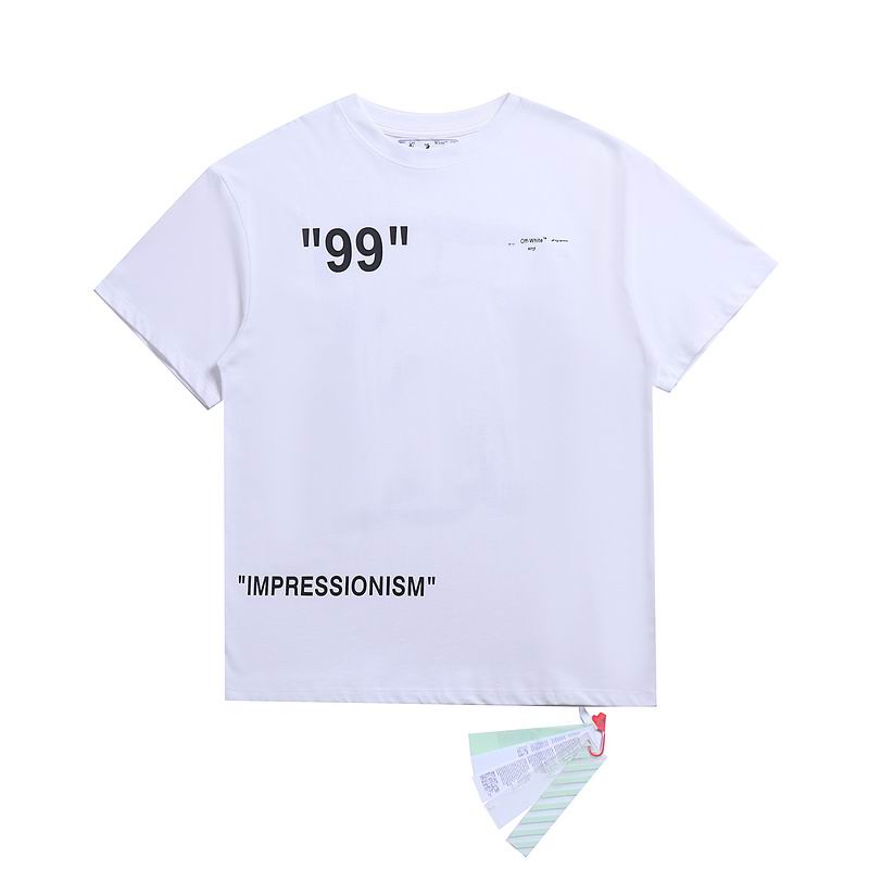 Wholesale Cheap Off White Short Sleeve Replica Designer T Shirts for Sale