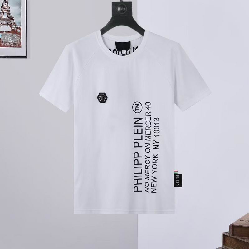 Wholesale High-quality Fashion P.hilipp Plein Short Sleeve Crewneck Designer T-Shirts for sale