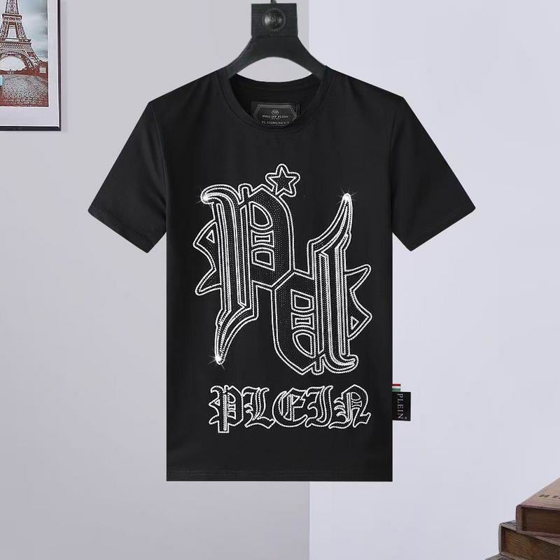 Wholesale High-quality Fashion P.hilipp Plein Short Sleeve Crewneck Designer T-Shirts for sale
