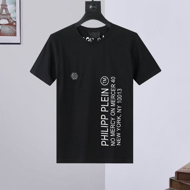 Wholesale High-quality Fashion P.hilipp Plein Short Sleeve Crewneck Designer T-Shirts for sale