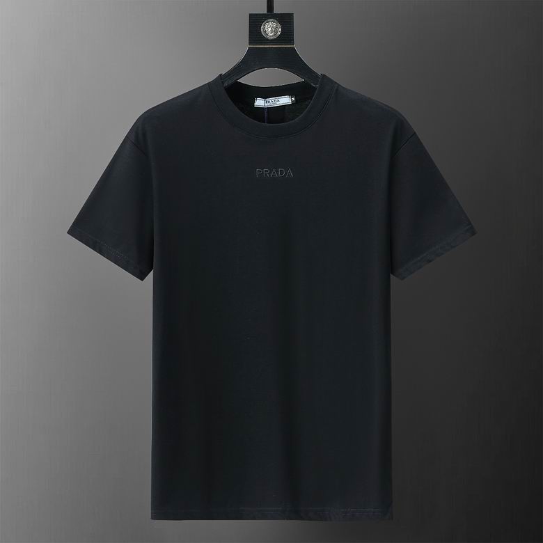 Wholesale Cheap P rada Short Sleeve Replica T Shirts for Sale