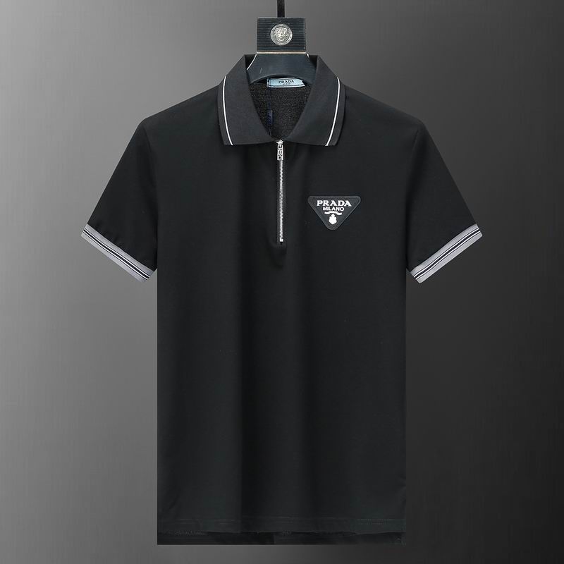 Wholesale Cheap P rada Short Sleeve Replica T Shirts for Sale