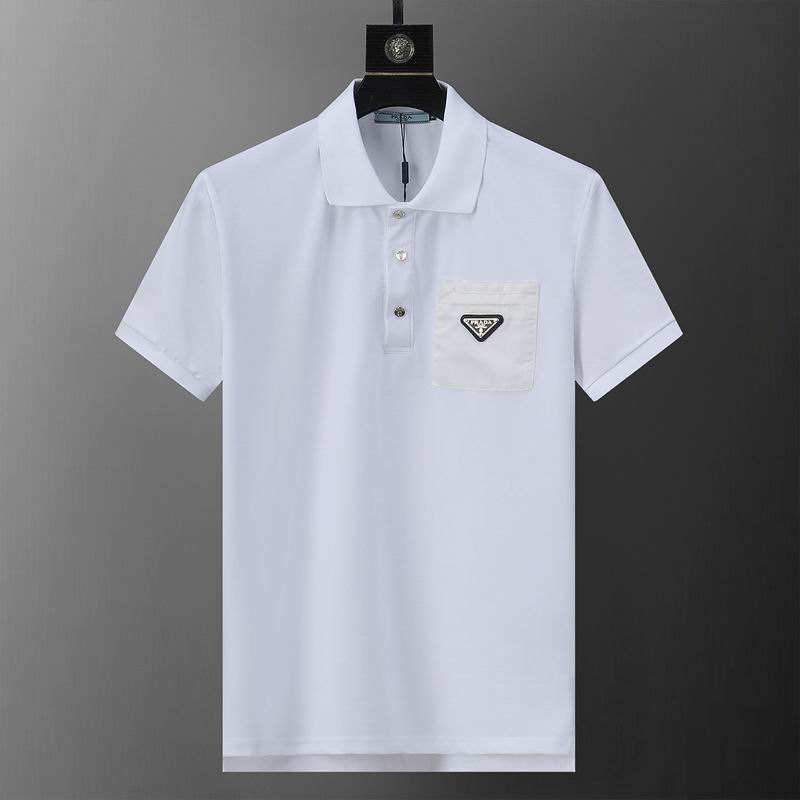 Wholesale Cheap P rada Short Sleeve Replica T Shirts for Sale