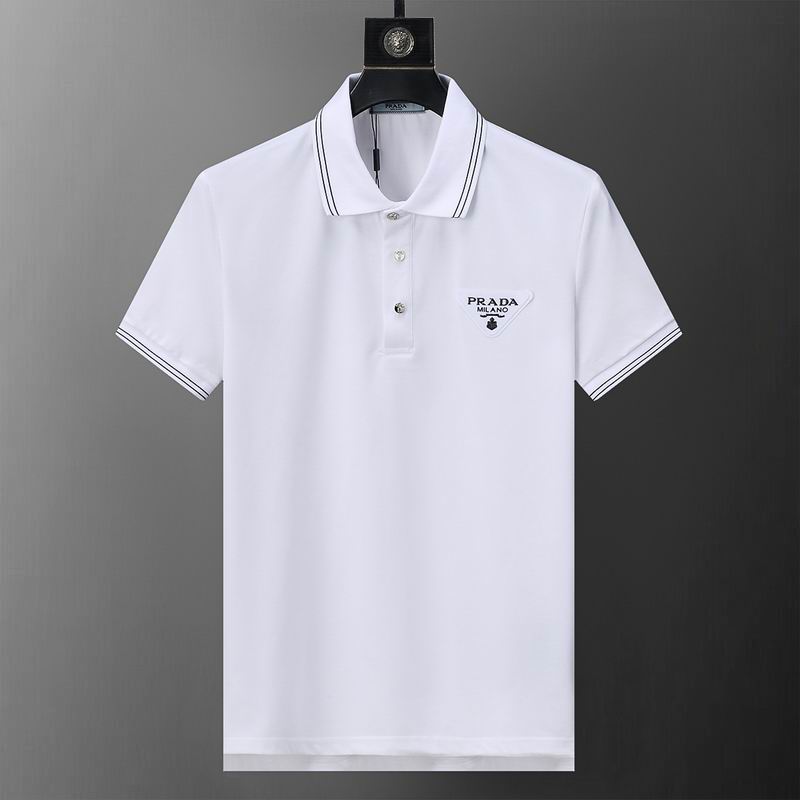Wholesale Cheap P rada Short Sleeve Replica T Shirts for Sale