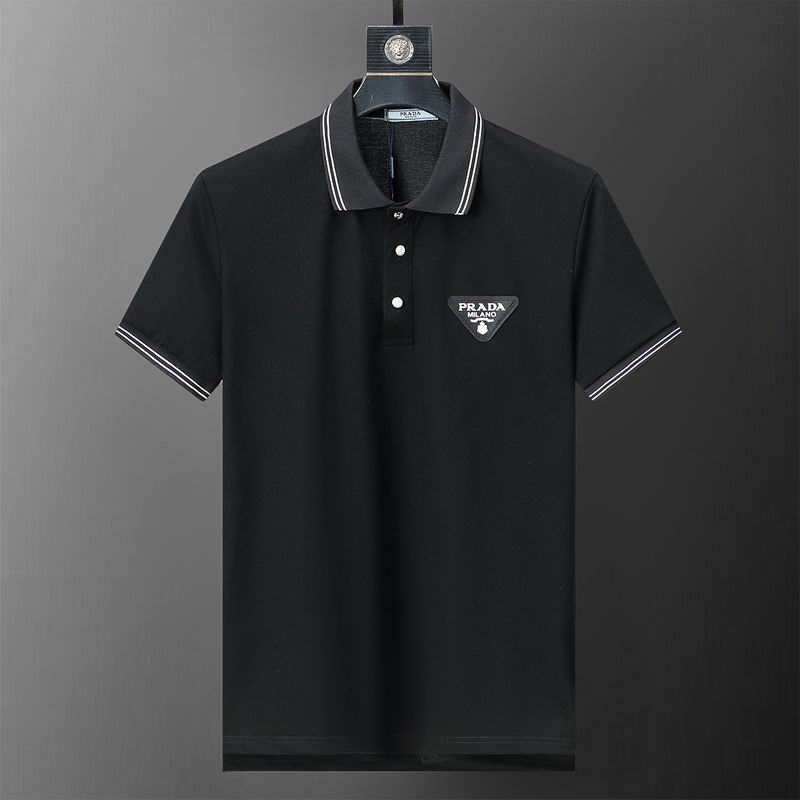 Wholesale Cheap P rada Short Sleeve Replica T Shirts for Sale