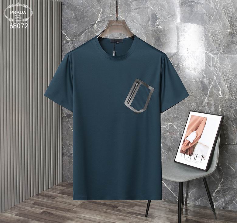 Wholesale Cheap P rada Short Sleeve Replica T Shirts for Sale