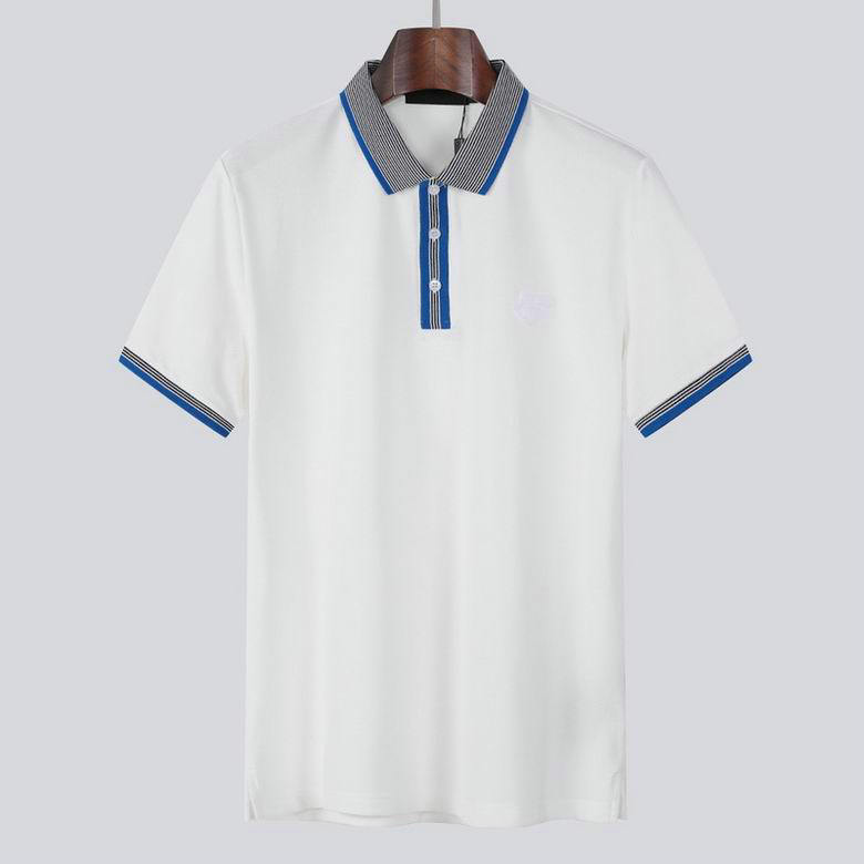 Wholesale Cheap P rada Short Sleeve Lapel T Shirts for Sale