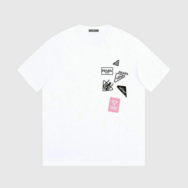 Wholesale Cheap P rada Short Sleeve Women T Shirts for Sale