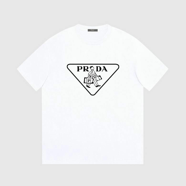 Wholesale Cheap P rada Short Sleeve Women T Shirts for Sale