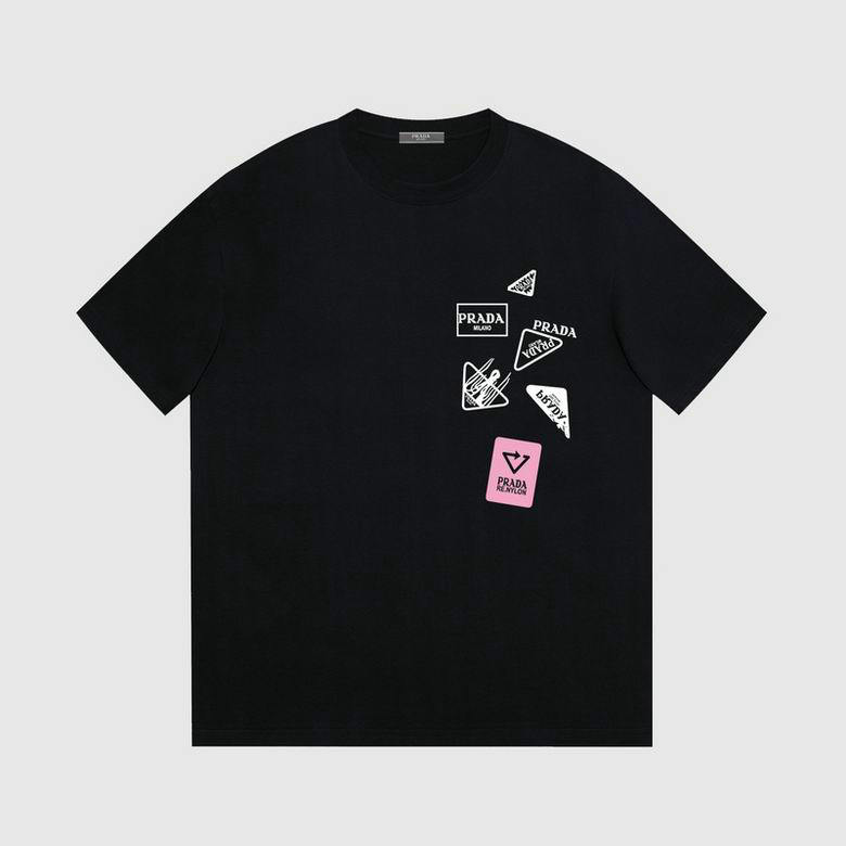 Wholesale Cheap P rada Short Sleeve Women T Shirts for Sale