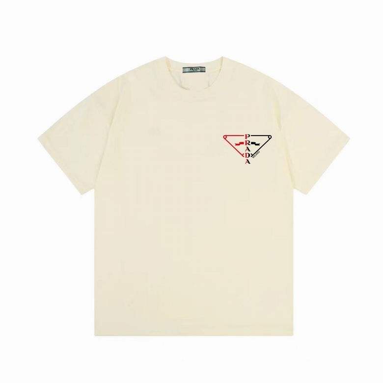 Wholesale Cheap P rada Short Sleeve Replica T Shirts for Sale