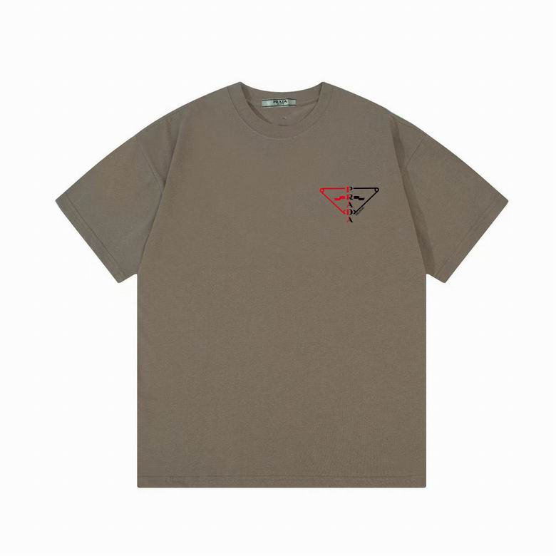 Wholesale Cheap P rada Short Sleeve Replica T Shirts for Sale